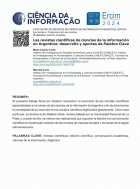 Las revistas científicas de ciencias de la información en Argentina